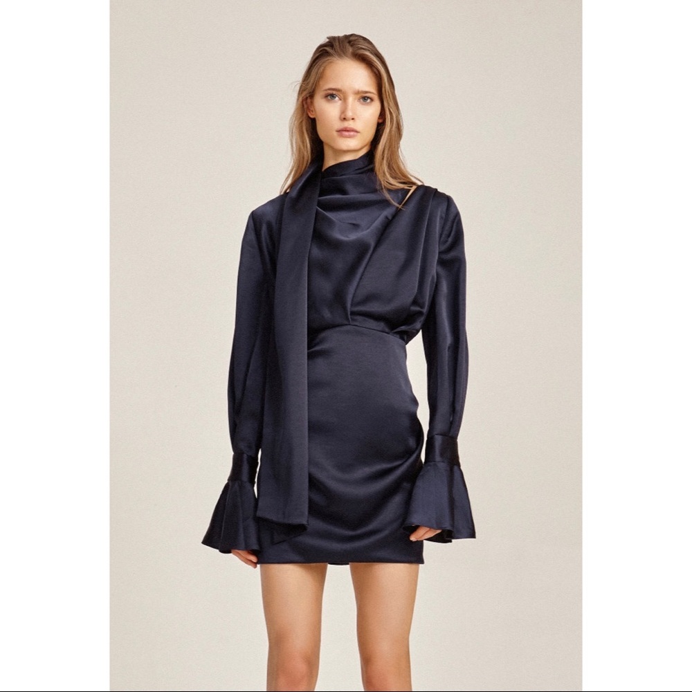 Acler tie me knot dress